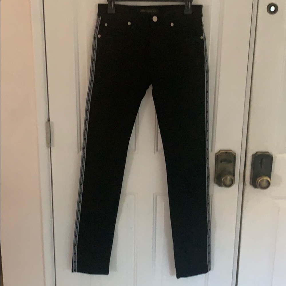 Versace Logo Tape slim fit men jeans